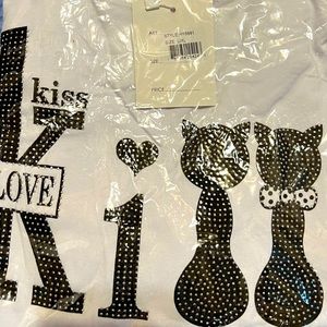 kitty design long sleeve sweater